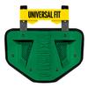 Nxtrnd Football Back Plate, Professional Football Backplates for Shoulder Pads, for Adult & Youth (Chrome Dark Green, Adult) view 1