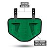 Nxtrnd Football Back Plate, Professional Football Backplates for Shoulder Pads, for Adult & Youth (Chrome Dark Green, Adult) view 3