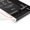 Killerspin Diamond TC Ping Pong Paddle, Advanced Table Tennis Paddle, Memory Book Paddle Case, Red/Black Flared view 3