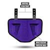 Nxtrnd Football Back Plate, Professional Football Backplates for Shoulder Pads, for Adult & Youth (Chrome Purple, Adult) view 3