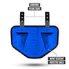 Nxtrnd Football Back Plate, Professional Football Backplates for Shoulder Pads, for Adult & Youth (Chrome Blue, Adult) view 3