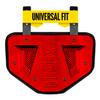 Nxtrnd Football Back Plate, Professional Football Backplates for Shoulder Pads, for Adult & Youth (Chrome Red, Adult) view 1