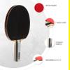 Killerspin KIDO 7P RTG Ping Pong Paddle, Advanced Table Tennis Players, Memory Book Paddle Case, Red/Black Straight view 2