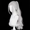 TO KU TOO YUO Game Cosplay Wigs Silver Gray Long With Ponytail Clips Heat Resistant Synthetic Hair Anime Wig view 1