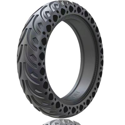 Felixstory 60/70-6.5 Scooter Tire Tubeless: 10x2.50 Solid Tire Replacement for Hover 1 Alpha Hiboy MAX3 Segway Ninebot MAX G2 G30LP Electric Scooter, 10 Inch 10x2.50-6.5 Honeycomb Front Rear Wheels