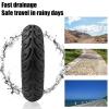 Felixstory 60/70-6.5 Scooter Tire Tubeless: 10x2.50 Solid Tire Replacement for Hover 1 Alpha Hiboy MAX3 Segway Ninebot MAX G2 G30LP Electric Scooter, 10 Inch 10x2.50-6.5 Honeycomb Front Rear Wheels view 4