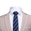 Maiyifu-GJ Men's One Button 2 Piece Suits Solid Formal Wedding Tux Blazer & Pants Casual Daily Party Dress Suit Jacket Set (Light Yellow,XX-Large) view 2