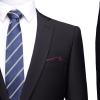 Maiyifu-GJ Men's One Button 2 Piece Suits Solid Formal Wedding Tux Blazer & Pants Casual Daily Party Dress Suit Jacket Set (Black 3,4X-Large) view 3