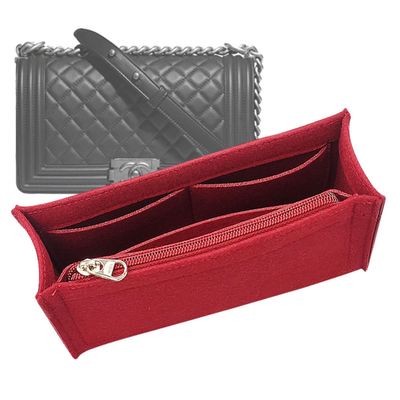 Lckaey Purse Organizer Insert-For leboy bag - organizer insert felt Bag 2017Claret-S