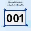 Outink Running Bibs Race Competitor Numbers Waterproof Runners Race Numbers with Safety Pins for Marathon Races Events 5.9" x 7.9" (Number 401-500) view 3