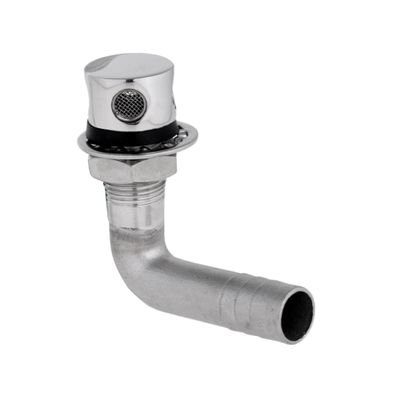 3/5" Marine Grade 90 Bend Gas Fuel Tank Vent Boat Yacht, 316 Stainless Steel Boat Fuel Waste Water Gas Diesel Tank Vent Flush Moun (Type: 90 Bend Hull)