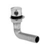 3/5" Marine Grade 90 Bend Gas Fuel Tank Vent Boat Yacht, 316 Stainless Steel Boat Fuel Waste Water Gas Diesel Tank Vent Flush Moun (Type: 90 Bend Hull) view 1