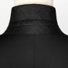 Maiyifu-GJ Men's 3 Piece Solid Color Suit Set Single Breasted Slim Fit Jacket Vest Pants Business Wedding Prom Blazer Sets (Black 1,Small) view 3