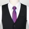 Maiyifu-GJ Men's 3 Piece Solid Color Suit Set Single Breasted Slim Fit Jacket Vest Pants Business Wedding Prom Blazer Sets (Black 1,Small) view 4
