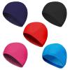 aoozleny Spandex Nylon Fabric Swim Cap for Kids and Adult(not for Long Hair),Set of 5 view 2