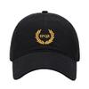 Baseball Cap Men SPQR Roman Empire Caesar Wreath Embroidered Washed Cotton Dad Hat Baseball Caps (Black,7 5/8) view 1