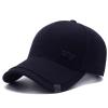 Baseball Cap Women Autumn Men's Hat Sunshade Sunscreen Casual Middle-Aged and Elderly Peaked Cap Simple Outdoor Sports Hat,B Blue view 1