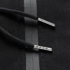 Men's Slim Fit Full Zip Hoodies Lightweight Athletic Casual Hooded Sweatshirt Long Sleeve Active Hoodie Jackets (Black,Medium) view 3