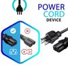 Jantoy PowerCord Compatible with BowFlex TC 1000 3000 5000 5300 5500 6000 Treadclimber Cable Plug view 3