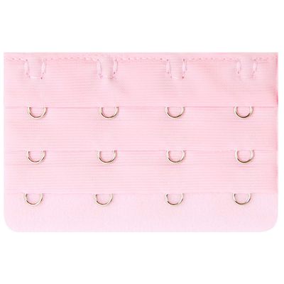 NHBT ZX 3PCS Bra Extender for Women's Elastic Bra Extension Strap Hook Clip Expander Adjustable Belt Buckle Underwear Extend Adjust T917 (Color : Pink 03)