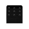 NHBT ZX 3pcs 4.5cm 3Rows3Hook Bra Extenders Strap Extension Strap Hook Adjustable Belt Buckle Intimates Bra Sexy Women Underwear Accessories T917 (Color : Black, Size : 4.5CM) view 1