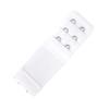 NHBT ZX 3pcs Bra Extenders Strap Extension 2/3/4 Hooks 3 Rows Women Intimates Lengthened Bra Hook Extenders Womens Accessoires 2/3/4Buckles T917 (Color : White 3 Row 2 Hooks) view 1