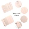 NHBT ZX 3pcs Bra Extenders Strap Extension 2/3/4 Hooks 3 Rows Women Intimates Lengthened Bra Hook Extenders Womens Accessoires 2/3/4Buckles T917 (Color : White 3 Row 2 Hooks) view 3