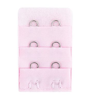 NHBT ZX 3PCS Bra Extension Lingerie Strap Extender Replacement Womens Accessoires with 3 Hooks Bar Extender Buckle Extension Lingerie T917 (Color : Silver)