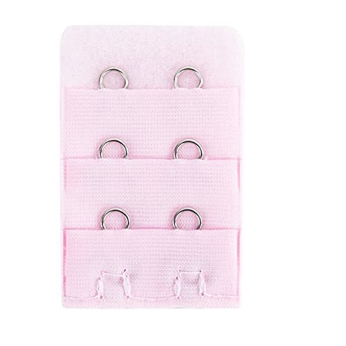 NHBT ZX 3PCS Bra Extension Lingerie Strap Extender Replacement Womens Accessoires with 3 Hooks Bar Extender Buckle Extension Lingerie T917 (Color : Silver)