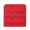 NHBT ZX 2pcs 3 Hooks Bras Extenders Strap Extension Women's Bra Belt Buckle Ajustable Clip Extenders Accessories Womens Intimates T917 (Color : Red) view 1