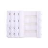 NHBT ZX 2pcs Women Bra Extender 3 Row 2/3/4 Hooks Bra Extender Underwear Extension Buckle Adjustable Bra Extension Strap Women's Intimates T917 (Color : White L) view 1