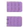 NHBT ZX 5pcs Bra Extenders Buckle Extension 3 Row 2 Hooks Bra Strap Extender Sewing Tool Women Intimates Lengthened Bra Hook Extenders T917 (Color : 5pcs Purple) view 1