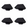 Caulo Spare Nose Pads Pieces Replacement for Oakley Mercenary OO9424F Asian Fit Glass Sunglasses (Black - 2 Pairs) view 1