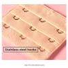 NHBT ZX 3pcs 4.5cm 3Rows3Hook Bra Extenders Strap Extension Strap Hook Adjustable Belt Buckle Intimates Bra Sexy Women Underwear Accessories T917 (Color : Pink, Size : 4.5CM) view 4