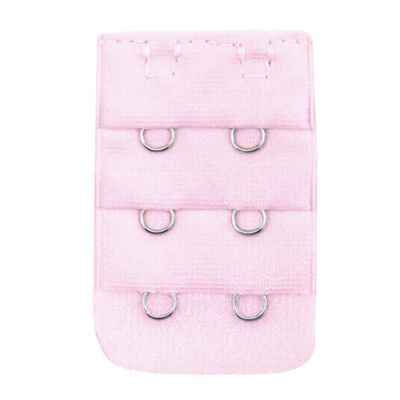 NHBT ZX 3pcs DIY Increase Your Intimates Size Women Soft Comfortable Bra 2 X 3 Hooks Extender Strap Adjustable Extension Buckle T917 (Color : Pink)