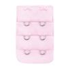NHBT ZX 3pcs DIY Increase Your Intimates Size Women Soft Comfortable Bra 2 X 3 Hooks Extender Strap Adjustable Extension Buckle T917 (Color : Pink) view 1