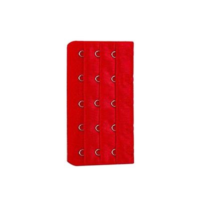 NHBT ZX 2pcs Hook Bra Extender Elastic Women's Bra Extension Strap Adjustable Belt Buckle Replacement Women Intimates Bra Hook Extenders T917 (Color : Red)