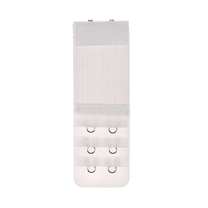 NHBT ZX 4pcs Bra Extenders Strap Extension 2/3/4 Hooks 3 Rows Women Intimates Lengthened Bra Hook Extenders Women Accessories T917 (Color : Khaki)