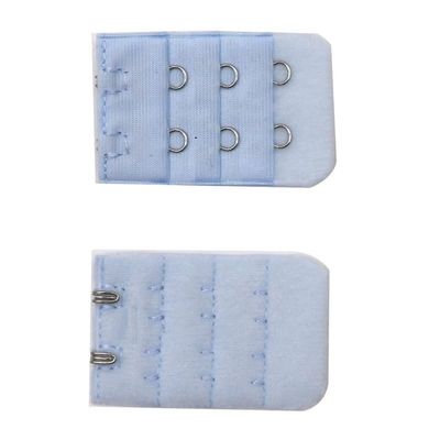 NHBT ZX 5pcs Bra Extenders Buckle Extension 3 Row 2 Hooks Bra Strap Extender Sewing Tool Women Intimates Lengthened Bra Hook Extenders T917 (Color : 5pcs Sky Blue)