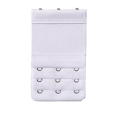 NHBT ZX 4pcs Bra Extenders Strap Extension 2/3/4 Hooks 3 Rows Women Intimates Lengthened Bra Hook Extenders Women Accessories T917 (Color : Green)