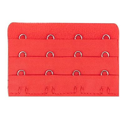 NHBT ZX 3PCS Bra Extension Lingerie Strap Extender Replacement with 3 Row 2/3/4 Hooks Lengthened Bra Extenders Women Intimates Ladies Lingerie T917 (Color : Ivory)