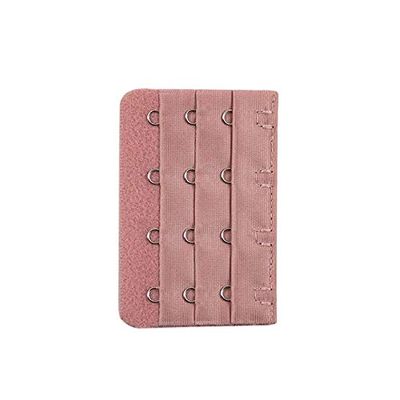NHBT ZX 2pcs Bras Extension Strap Adjustable Belt Buckle 4 Hooks Bra Extender Strap Extension Elastic Replacement Famale Intimates T917 (Color : Coffee 2pcs)
