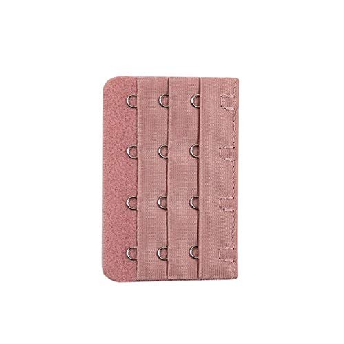 NHBT ZX 2pcs Bras Extension Strap Adjustable Belt Buckle 4 Hooks Bra Extender Strap Extension Elastic Replacement Famale Intimates T917 (Color : Coffee 2pcs)