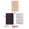 NHBT ZX 3pcs Bra Extender Hooks Black White Skin Women's Bra Expander Extension Strap Clasp Adjustable Belt Buckle Lingerie Accessories T917 (Color : 3pcs Style D) view 2
