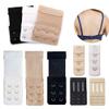 NHBT ZX 3pcs Bra Extender Hooks Black White Skin Women's Bra Expander Extension Strap Clasp Adjustable Belt Buckle Lingerie Accessories T917 (Color : 3pcs Style D) view 3