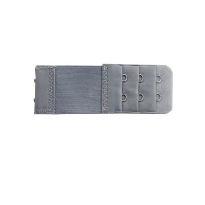 NHBT ZX 3PCS Bra Extenders Strap Buckle Extension 3 Rows 2 Hooks Clasp Straps Women Bra Strap Extender Sewing Tool Intimates Accessories T917 (Color : GY)