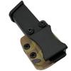 USATAC Mag Carrier Fits Glock 17 EDC CCW OWB Magazine Carrier for Concealed or Open Carry - for Right & Left Hand Made in The USA (FDE) view 2