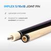 Pearson Cues Players Series Pool Cue Stick,18-21oz, 58" Maple Wood Pool Cue with 5/16 x 18 Implex Joint, Tiger Everest Pro Tip, Low-Deflection Shaft Professional Billiard Cue,21oz, Purple view 4