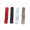 ZX 3pcs Ladies 1 Rows 3 Hooks Bra Extender Nylon Clasp Extension Elastic On Strap Soft Bra Band Extenders Intimates Accessories T917 (Color : Red) view 2