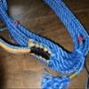 Bull Rope Blue Poly Jr Bull 9x7 LH 7/8" x 1" Soft - EPT Bull Ropes Riding Rope 14' view 2
